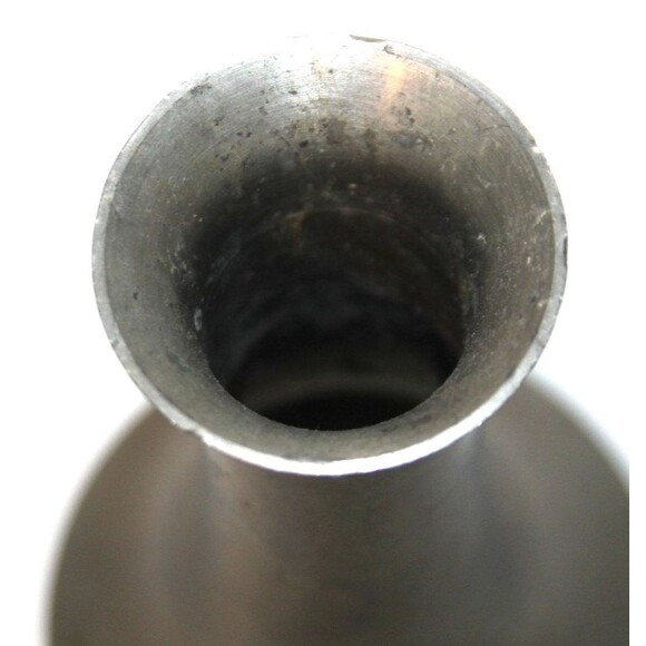 Vintage Mastad 554 Pewter Vase Norway Geometric Pebble Pattern Scandinavian Art - Picture 6 of 7